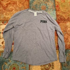 Victoria secret pink gray sweater